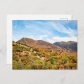 September in Payson Canyon Postkarte (Vorne/Hinten)