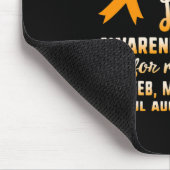 September Is National Leukemia Awareness Month War Mousepad (Ecke)