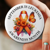 September ist Leukemia Awareness Montag Button