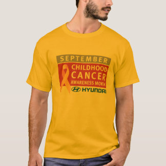 September-Kindheits-Krebs-Bewusstseins-Monats-T - T-Shirt