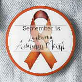 September Leukemia Awareness Montag Button