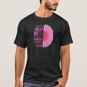 September Mädchen 1937 85 Jahre alt 85. Geburtstag T-Shirt