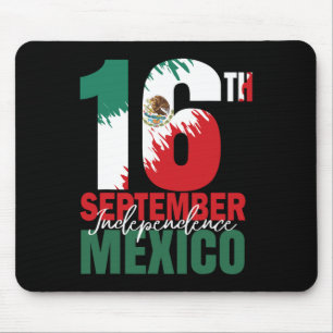 September Mexikanisches Unabhängigkeitstag Shirt M Mousepad