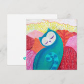 September Mini Art Print Einladung (Vorne/Hinten)