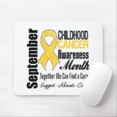 September Monat der Kinderkrebserkrankung Mousepad (Mit Mouse)