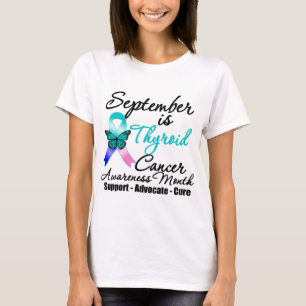 September Monat der Schilddrüsenkrebsförderung T-Shirt