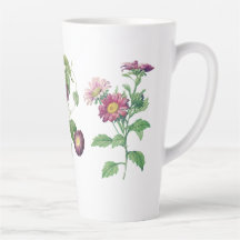 September Monat Vintage Blume Ende Tasse