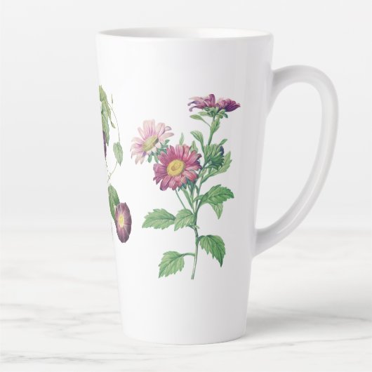 September Monat Vintage Blume Ende Tasse (Rechts)