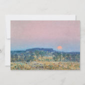 September Moonrise | Childe Hassam (Vorderseite)