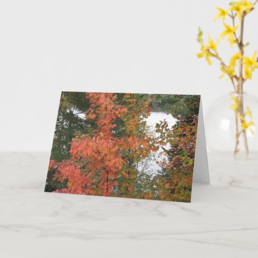 September Morgen Karte (Gelbe Blume)