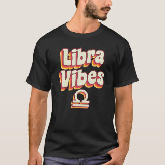 September Oktober Geburtstag Rainbow Retro Libra Z T-Shirt