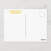 SEPTEMBER POSTCARD POSTKARTE (Rückseite)