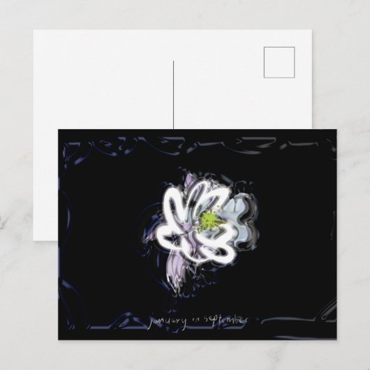 september postkarte (Vorne/Hinten)