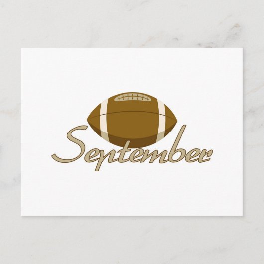 September Postkarte (Vorderseite)