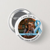 September-Prostatakrebs-Bewusstseinsmonat Button (Vorne & Hinten)