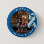 September-Prostatakrebs-Bewusstseinsmonat Button (Vorderseite)