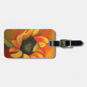 September Sonnenblume 2011 Gepäckanhänger (Vorderseite horizontal)