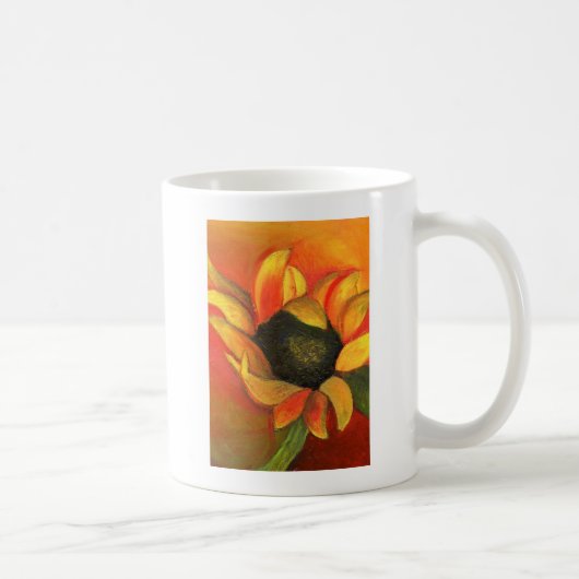 September-Sonnenblume 2011 Kaffeetasse (Rechts)