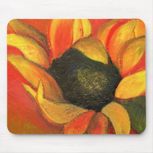 September-Sonnenblume 2011 Mousepad (Vorne)