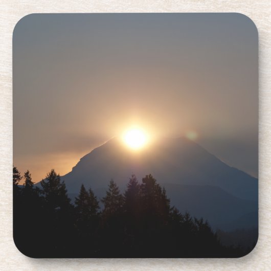 September Sunrise Getränkeuntersetzer (Vorderseite)