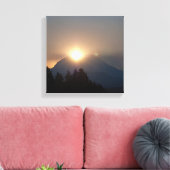 September Sunrise Leinwanddruck (Insitu (Wohnzimmer))