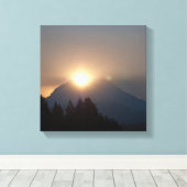 September Sunrise Leinwanddruck (Insitu (Holzboden))