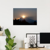 September Sunrise Poster (Heimbüro)