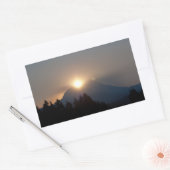 September Sunrise Rechteckiger Aufkleber (Umschlag)