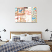 September: Trampling Trauben Leinwanddruck (Insitu (Schlafzimmer))