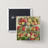 September, von 'zwölf Monaten Früchten Button (Vorne & Hinten)