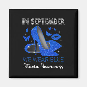 September Wear Blue High Heels Ataxie Bewusstsein Magnet