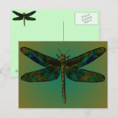 September Wing Dusk Postcard Postkarte (Vorne/Hinten)