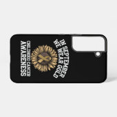 September Wir tragen Gold Childhood Cancer Awarene Samsung Galaxy Hülle (Rückseite (Horizontal))