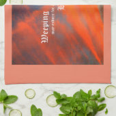 September Wolken mit Psalm 30:5 Geschirrtuch (Gefaltet)