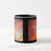 September Wolken mit Psalm 30:5 Tasse (Zentrum)