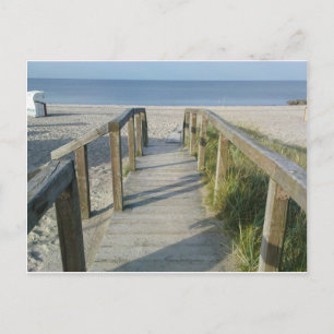 Septemberstrand Postkarte