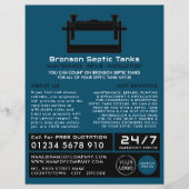 Septic Tank, Septic Company, Septic Engineer Flyer (Vorne)