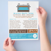 Septic Tank, Septic Company, Septic Engineer Flyer (Hand)