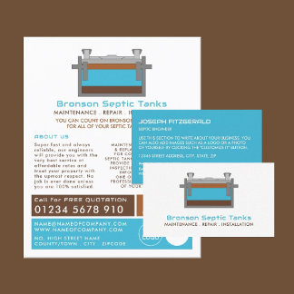 Septic Tank, Septic Company, Septic Engineer Visitenkarte