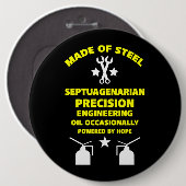 Septuagenismus Button (Vorne & Hinten)