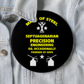 Septuagenismus Button (Beispiel)