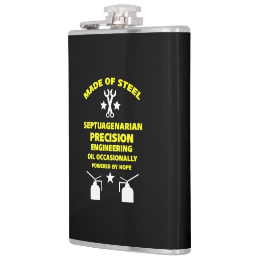 Septuagenismus Flachmann (Links)