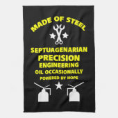 Septuagenismus Geschirrtuch (Vertikal)