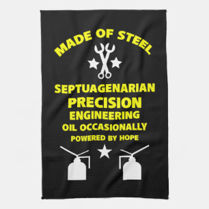 Septuagenismus Geschirrtuch