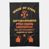 Septuagenismus Geschirrtuch (Vertikal)