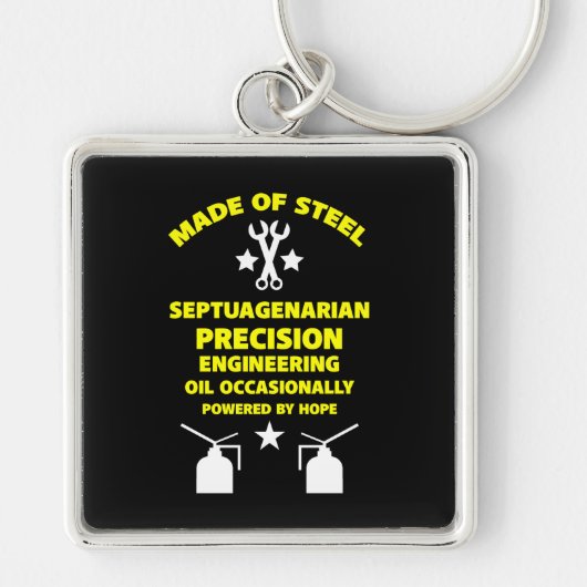 Septuagenismus Schlüsselanhänger (Vorne)
