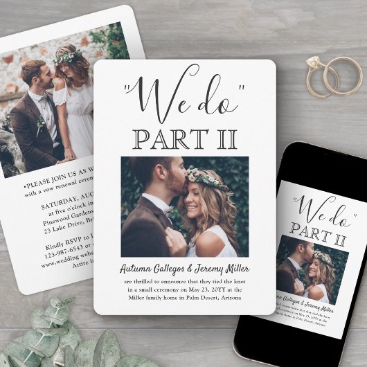 Sequel Wedding 2 Foto Einfaches Skript Wir machen  Einladung