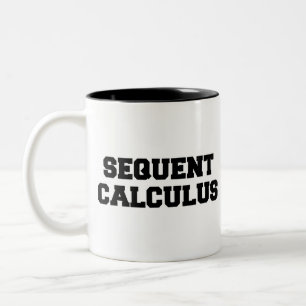 Sequent Kalkül-Tasse Zweifarbige Tasse