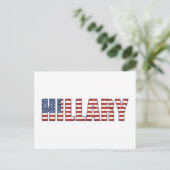 Sequenz-Hillary Postkarte (Stehend Vorderseite)