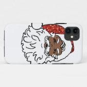 Sequenzen aus schwarzen Santa-Claus Case-Mate iPhone Hülle (Rückseite (Horizontal))